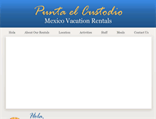 Tablet Screenshot of custodiovillas.com